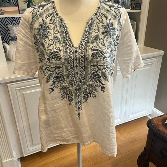 Johnny Was Blouse XS - Picture 1 of 7